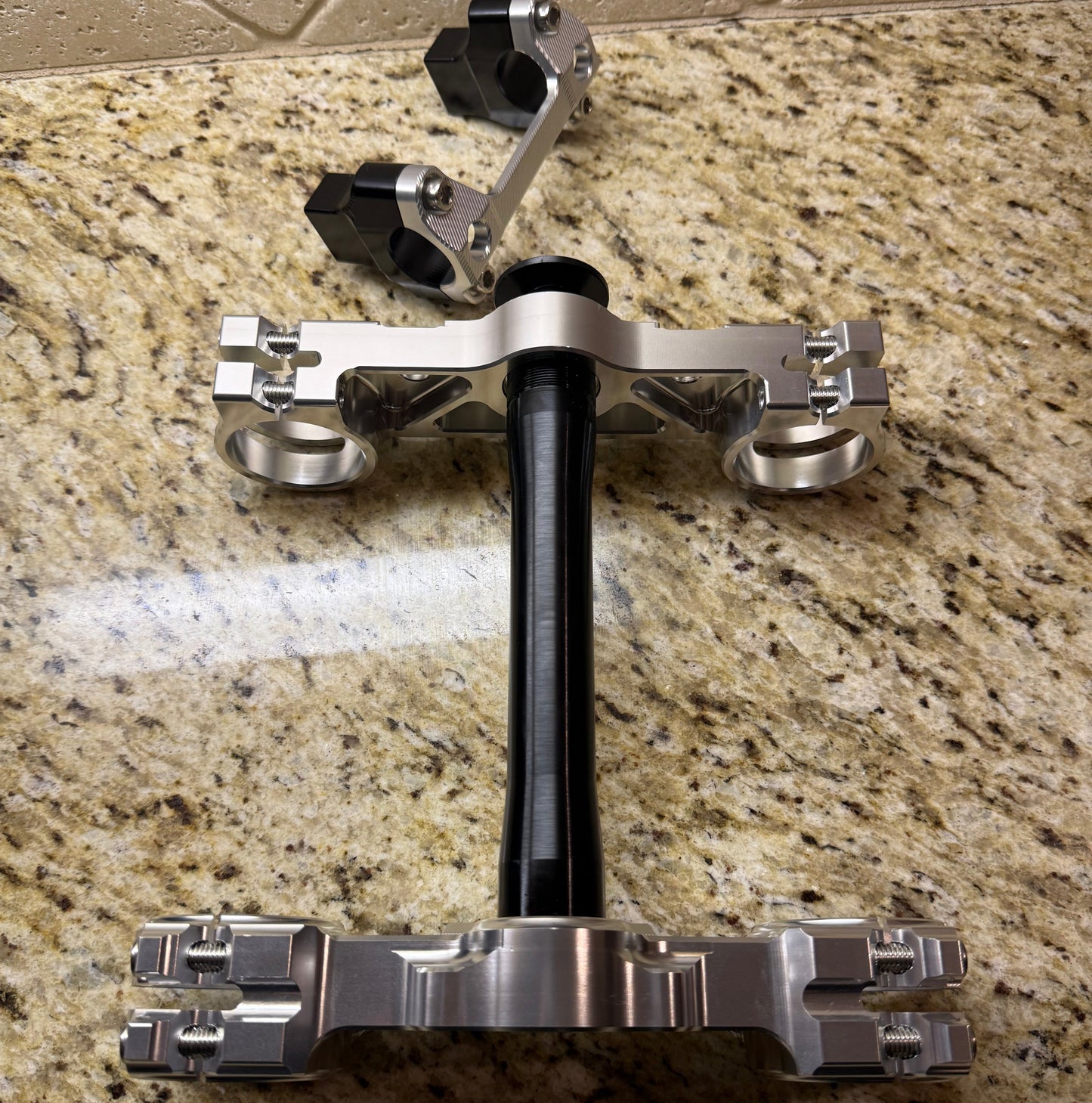 Ultra bee upgraded triple clamps