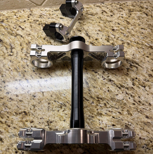 Ultra bee upgraded triple clamps