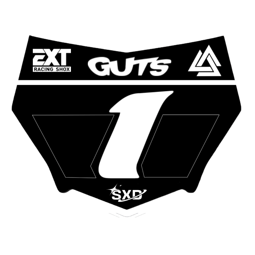 Decal Mini plate Stickers